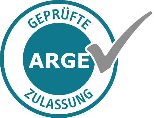 Von der ARGE zugelassen
